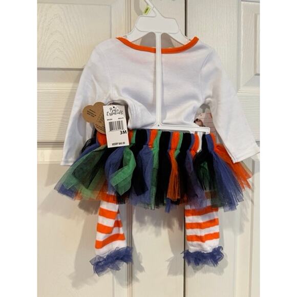 NEW Baby Girl My First Halloween Costume 3-PC Outfit Set 3 Months - Picture 6 of 8